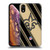 NFL New Orleans Saints Artwork Stripes Soft Gel Case for Apple iPhone XR