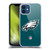 NFL Philadelphia Eagles Logo Plain Soft Gel Case for Apple iPhone 12 / iPhone 12 Pro
