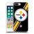 NFL Pittsburgh Steelers Logo Stripes Soft Gel Case for Apple iPhone 7 Plus / iPhone 8 Plus