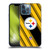 NFL Pittsburgh Steelers Artwork Stripes Soft Gel Case for Apple iPhone 13 Pro Max