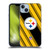 NFL Pittsburgh Steelers Artwork Stripes Soft Gel Case for Apple iPhone 14 Plus