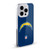 NFL Los Angeles Chargers Logo Plain Soft Gel Case for Apple iPhone 13