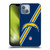 NFL Los Angeles Chargers Logo Stripes Soft Gel Case for Apple iPhone 14