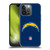 NFL Los Angeles Chargers Logo Plain Soft Gel Case for Apple iPhone 14 Pro
