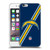 NFL Los Angeles Chargers Logo Stripes Soft Gel Case for Apple iPhone 6 / iPhone 6s