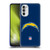 NFL Los Angeles Chargers Logo Plain Soft Gel Case for Motorola Moto G52