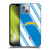NFL Los Angeles Chargers Artwork Stripes Soft Gel Case for Apple iPhone 14