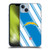 NFL Los Angeles Chargers Artwork Stripes Soft Gel Case for Apple iPhone 14 Plus