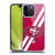 NFL San Francisco 49Ers Logo Stripes Soft Gel Case for Apple iPhone 14 Pro Max
