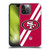 NFL San Francisco 49Ers Logo Stripes Soft Gel Case for Apple iPhone 14 Pro Max