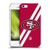 NFL San Francisco 49Ers Logo Stripes Soft Gel Case for Apple iPhone 5 / 5s / iPhone SE 2016