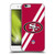 NFL San Francisco 49Ers Logo Stripes Soft Gel Case for Apple iPhone 6 / iPhone 6s