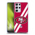 NFL San Francisco 49Ers Logo Stripes Soft Gel Case for Samsung Galaxy S21 Ultra 5G