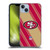 NFL San Francisco 49ers Artwork Stripes Soft Gel Case for Apple iPhone 14 Plus