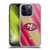 NFL San Francisco 49ers Artwork Stripes Soft Gel Case for Apple iPhone 14 Pro