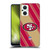 NFL San Francisco 49ers Artwork Stripes Soft Gel Case for OPPO Reno8 Lite