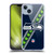 NFL Seattle Seahawks Logo Stripes Soft Gel Case for Apple iPhone 14 Plus