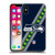 NFL Seattle Seahawks Logo Stripes Soft Gel Case for Apple iPhone X / iPhone XS