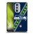 NFL Seattle Seahawks Logo Stripes Soft Gel Case for Motorola Edge X30
