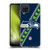 NFL Seattle Seahawks Logo Stripes Soft Gel Case for Samsung Galaxy A12 (2020)