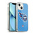 NFL Tennessee Titans Logo Plain Soft Gel Case for Apple iPhone 13