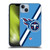 NFL Tennessee Titans Logo Stripes Soft Gel Case for Apple iPhone 14 Plus
