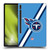 NFL Tennessee Titans Logo Stripes Soft Gel Case for Samsung Galaxy Tab S8 Plus