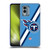 NFL Tennessee Titans Logo Stripes Soft Gel Case for Nokia X30