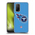 NFL Tennessee Titans Logo Plain Soft Gel Case for Xiaomi Mi 10T 5G