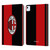 AC Milan Crest Red And Black Leather Book Wallet Case Cover For Apple iPad Air 11 2020/2022/2024