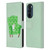 Planet Cat Arm Chair Spring Green Chair Cat Leather Book Wallet Case Cover For Motorola Edge 30