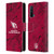 NFL Arizona Cardinals Graphics Coloured Marble Leather Book Wallet Case Cover For OnePlus Nord CE 5G