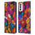 Suzan Lind Butterflies Flower Collage Leather Book Wallet Case Cover For Motorola Moto G52