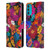 Suzan Lind Butterflies Flower Collage Leather Book Wallet Case Cover For Motorola Moto G71 5G