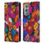 Suzan Lind Butterflies Flower Collage Leather Book Wallet Case Cover For OnePlus 9