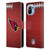 NFL Arizona Cardinals Graphics Football Leather Book Wallet Case Cover For Xiaomi Mi 11