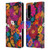 Suzan Lind Butterflies Flower Collage Leather Book Wallet Case Cover For Sony Xperia 1 IV