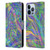 Suzan Lind Colours & Patterns Iridescent Abstract Leather Book Wallet Case Cover For Apple iPhone 13 Pro