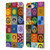 Suzan Lind Colours & Patterns Peace Quilt Leather Book Wallet Case Cover For Apple iPhone 7 Plus / iPhone 8 Plus