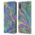 Suzan Lind Colours & Patterns Iridescent Abstract Leather Book Wallet Case Cover For LG K22