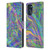 Suzan Lind Colours & Patterns Iridescent Abstract Leather Book Wallet Case Cover For Motorola Moto G (2022)