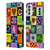 Suzan Lind Colours & Patterns Heart Quilt Leather Book Wallet Case Cover For Motorola Moto G52
