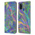 Suzan Lind Colours & Patterns Iridescent Abstract Leather Book Wallet Case Cover For Samsung Galaxy A21s (2020)