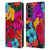 Suzan Lind Colours & Patterns Tropical Hibiscus Leather Book Wallet Case Cover For Samsung Galaxy S23+ 5G