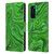 Suzan Lind Marble Emerald Green Leather Book Wallet Case Cover For Huawei P40 5G