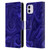 Suzan Lind Marble Indigo Leather Book Wallet Case Cover For Apple iPhone 11