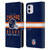 NFL Chicago Bears Graphics Helmet Typography Leather Book Wallet Case Cover For Apple iPhone 11