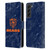 NFL Chicago Bears Graphics Coloured Marble Leather Book Wallet Case Cover For Samsung Galaxy S22+ 5G