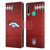NFL Denver Broncos Graphics Football Leather Book Wallet Case Cover For Huawei P40 lite E