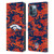 NFL Denver Broncos Graphics Digital Camouflage Leather Book Wallet Case Cover For Apple iPhone 12 Pro Max
